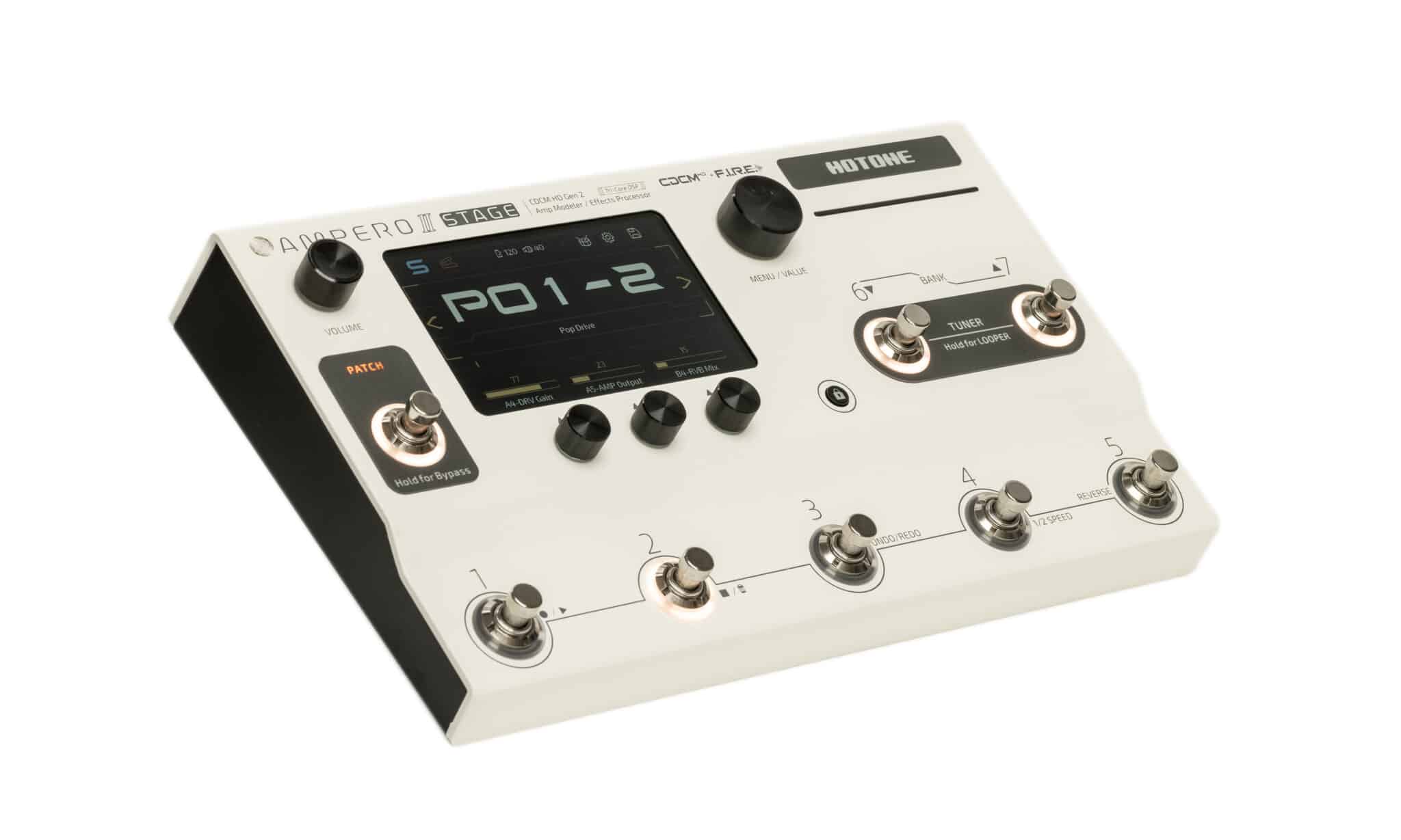 ギター HOTONE AMPERO II STAGE Hotone Ampero II Stage マルチエフェクター