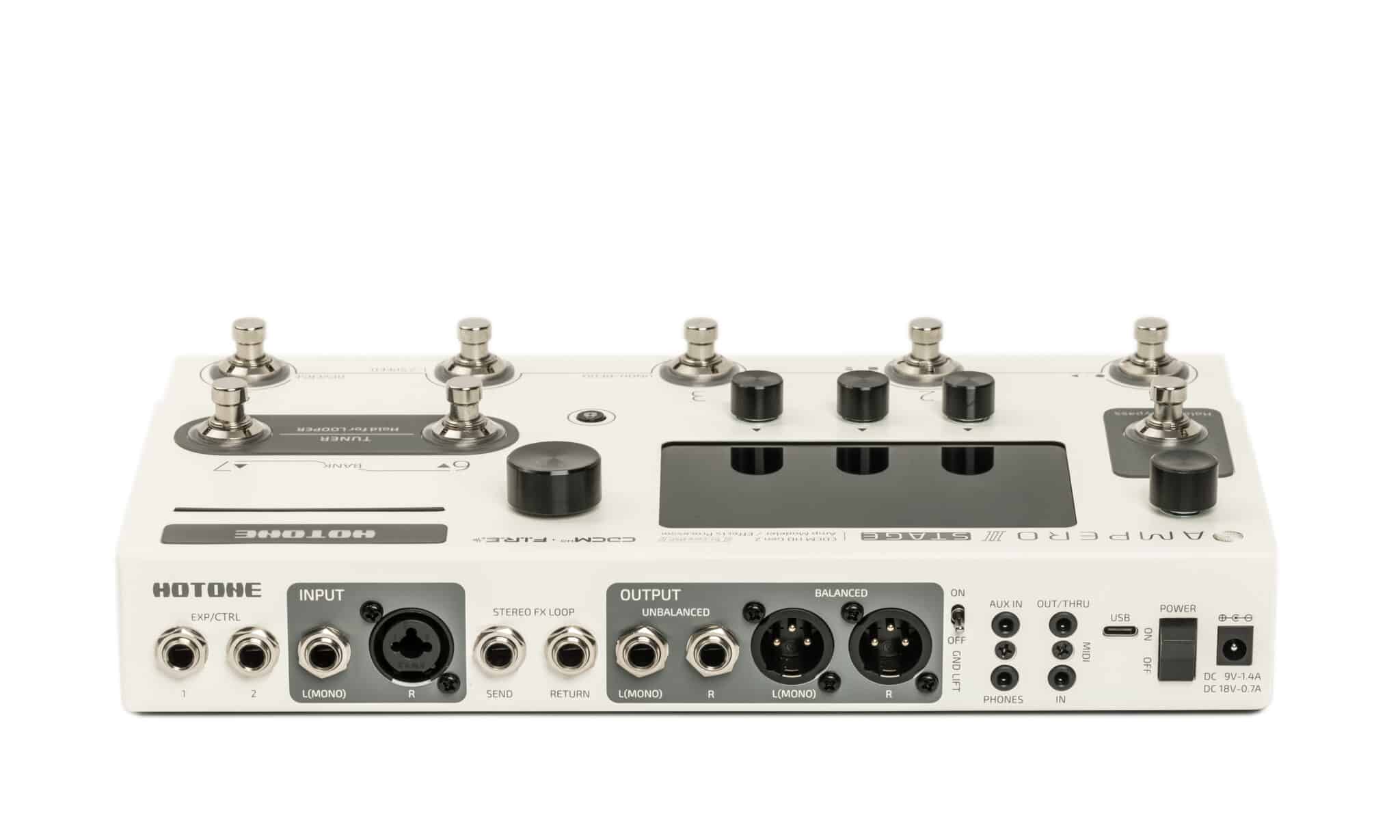 ギター HOTONE AMPERO II STAGE Hotone Ampero II Stage マルチエフェクター