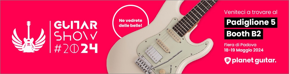 Benvenuti Banner Planet Guitar