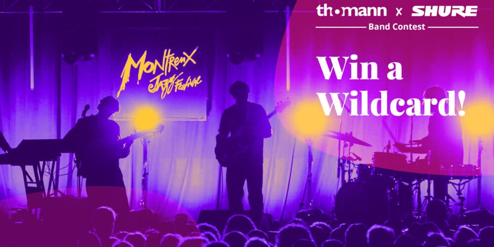 Montreux Jazz Festival contest Thomann
