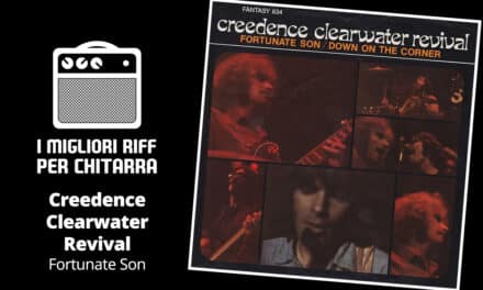 Fortunate son riff – Creedence Clearwater Revival – spartito e tab
