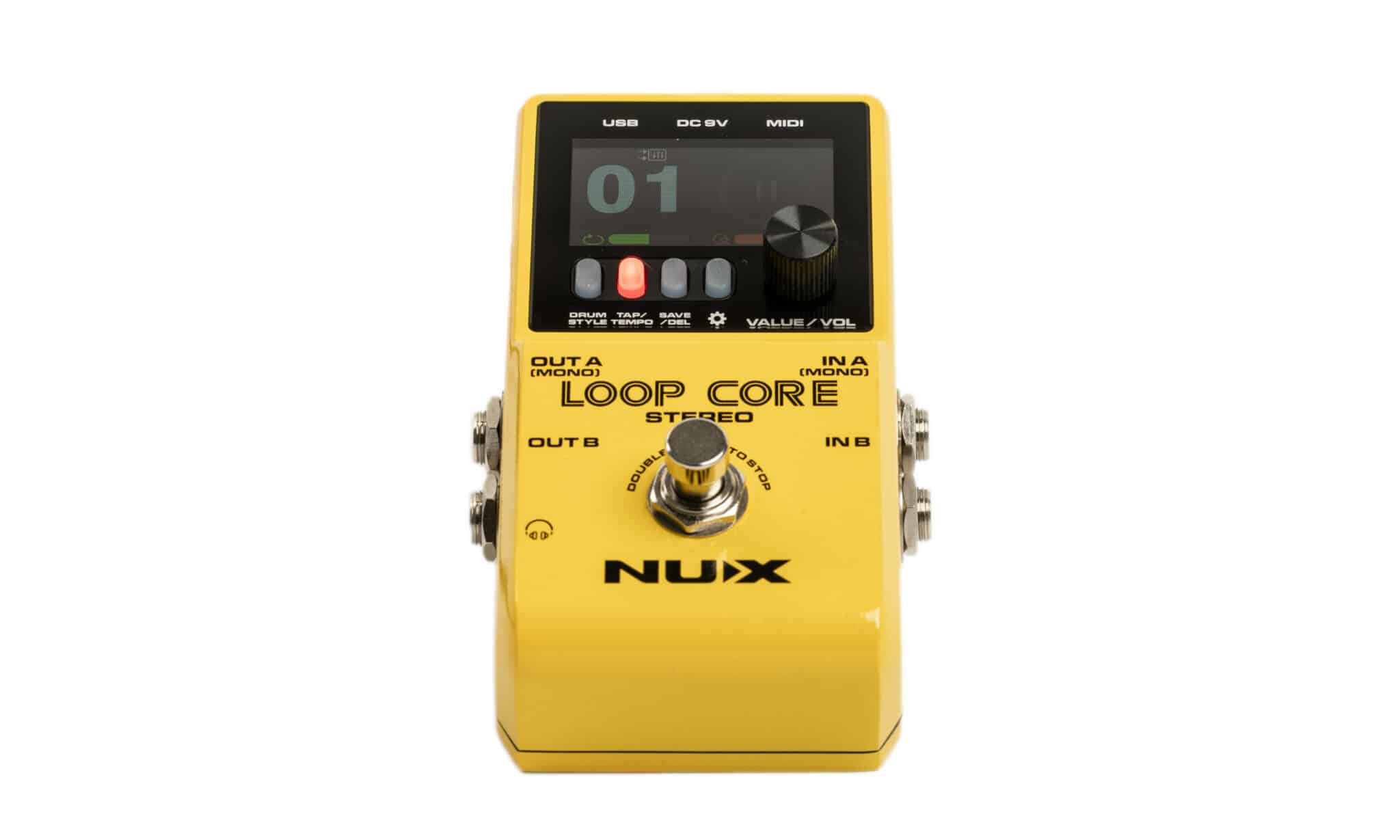 NUX Loop Core Stereo Effect Pedal With Built In Rhythm Tracks And MIDI Control - ( Loop-Core - Foto 11