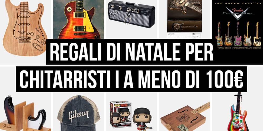 Regali di Natale per chitarristi
