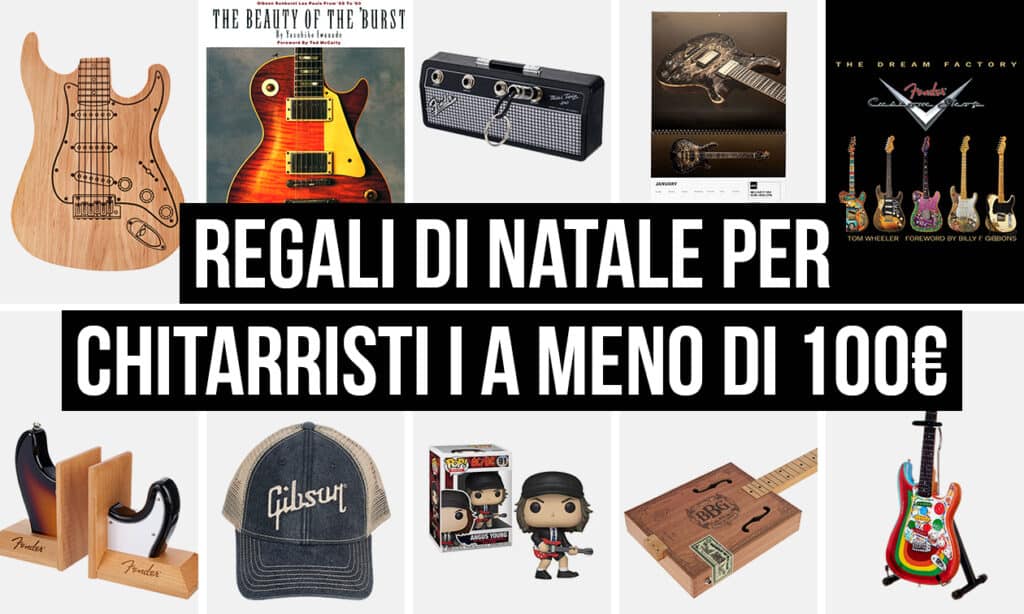 Regali di Natale per chitarristi