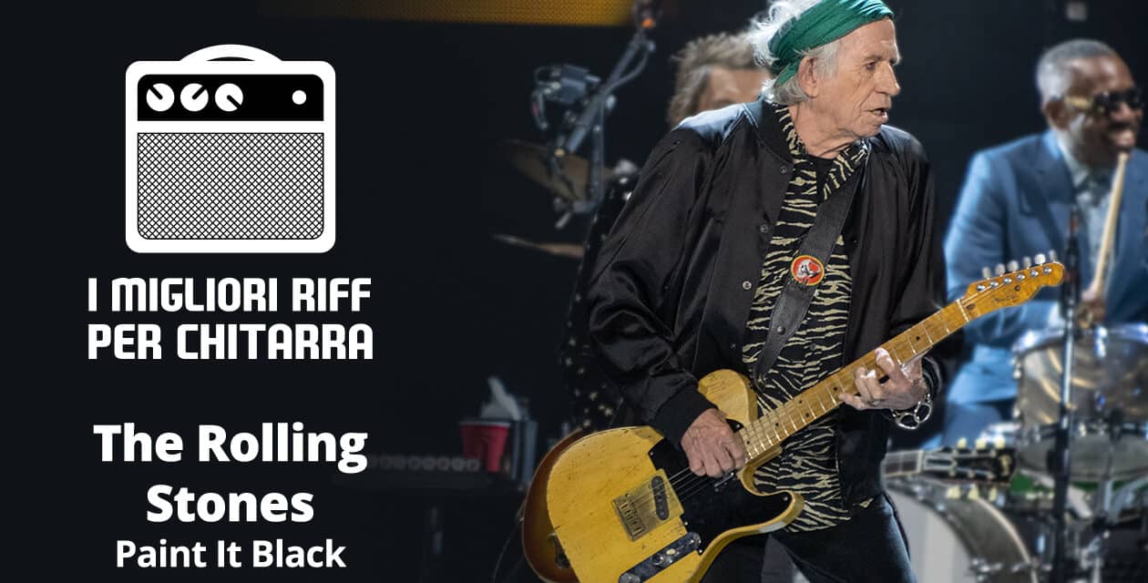 Paint it black intro TAB – The Rolling Stones