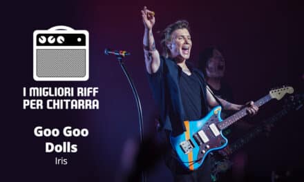 Iris riff Spartito e TAB – Goo Goo Dolls