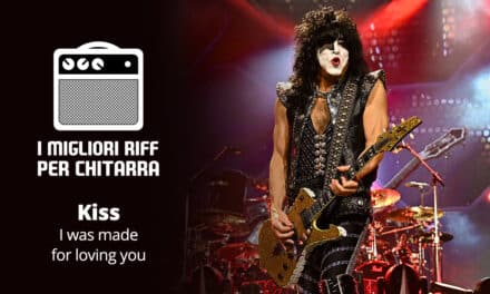 I was made for lovin’ you riff TAB – Kiss 