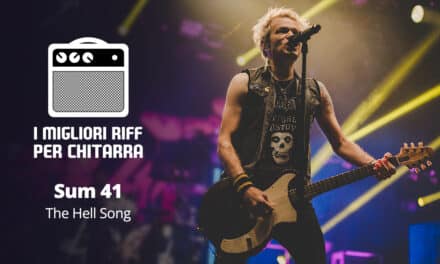 The Hell Song riff Spartito e TAB – Sum 41