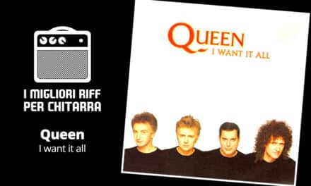 I want it all riff TAB – Queen