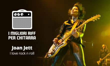 I love Rock n’ Roll riff TAB – Joan Jett