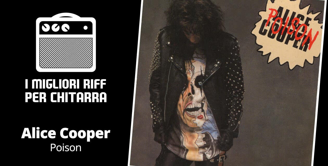 Poison riff TAB – Alice Cooper