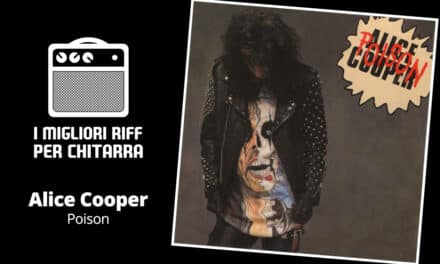 Poison riff TAB – Alice Cooper