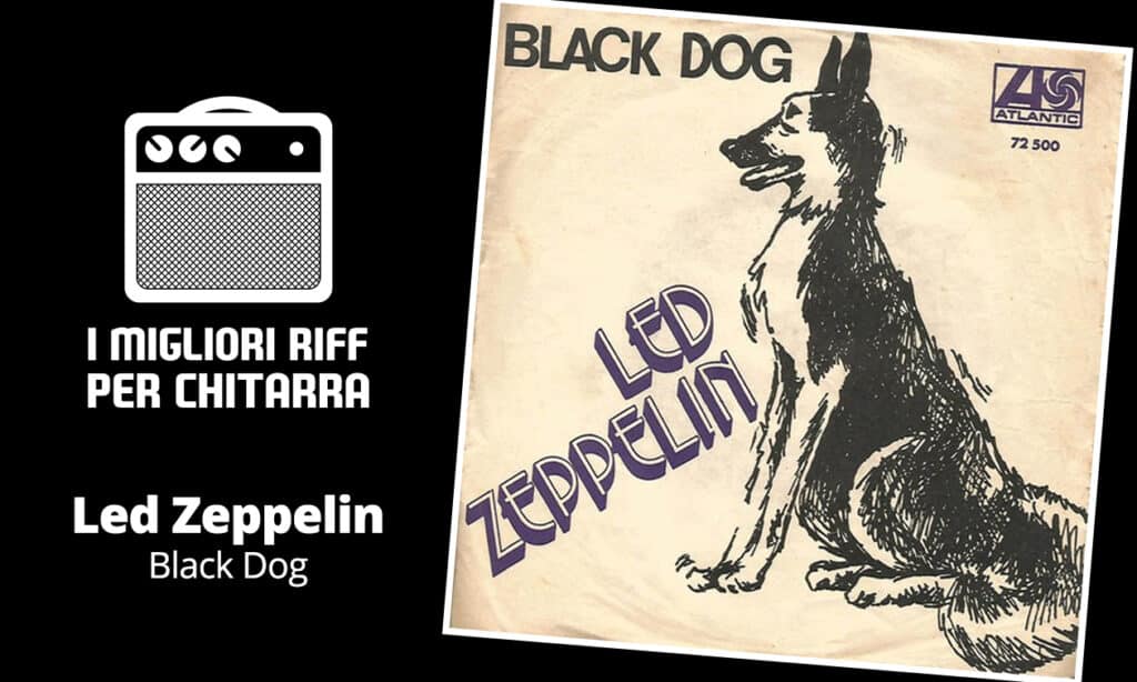 Black Dog riff TAB