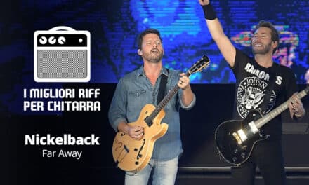 Far Away riff TAB – Nickelback