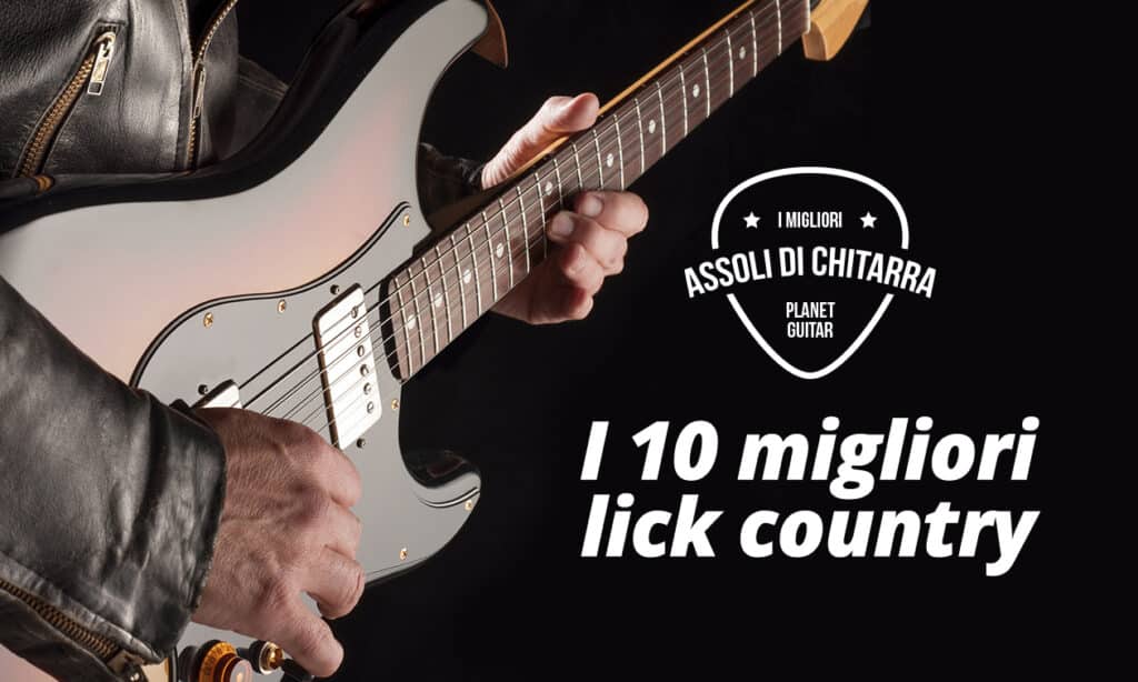 Lick chitarra country