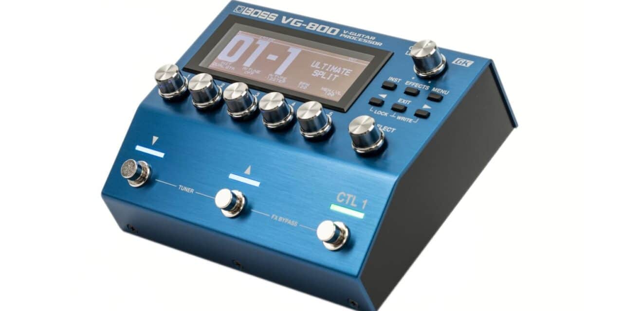 Boss VG-800 V-Guitar Processor – Recensione e Prova