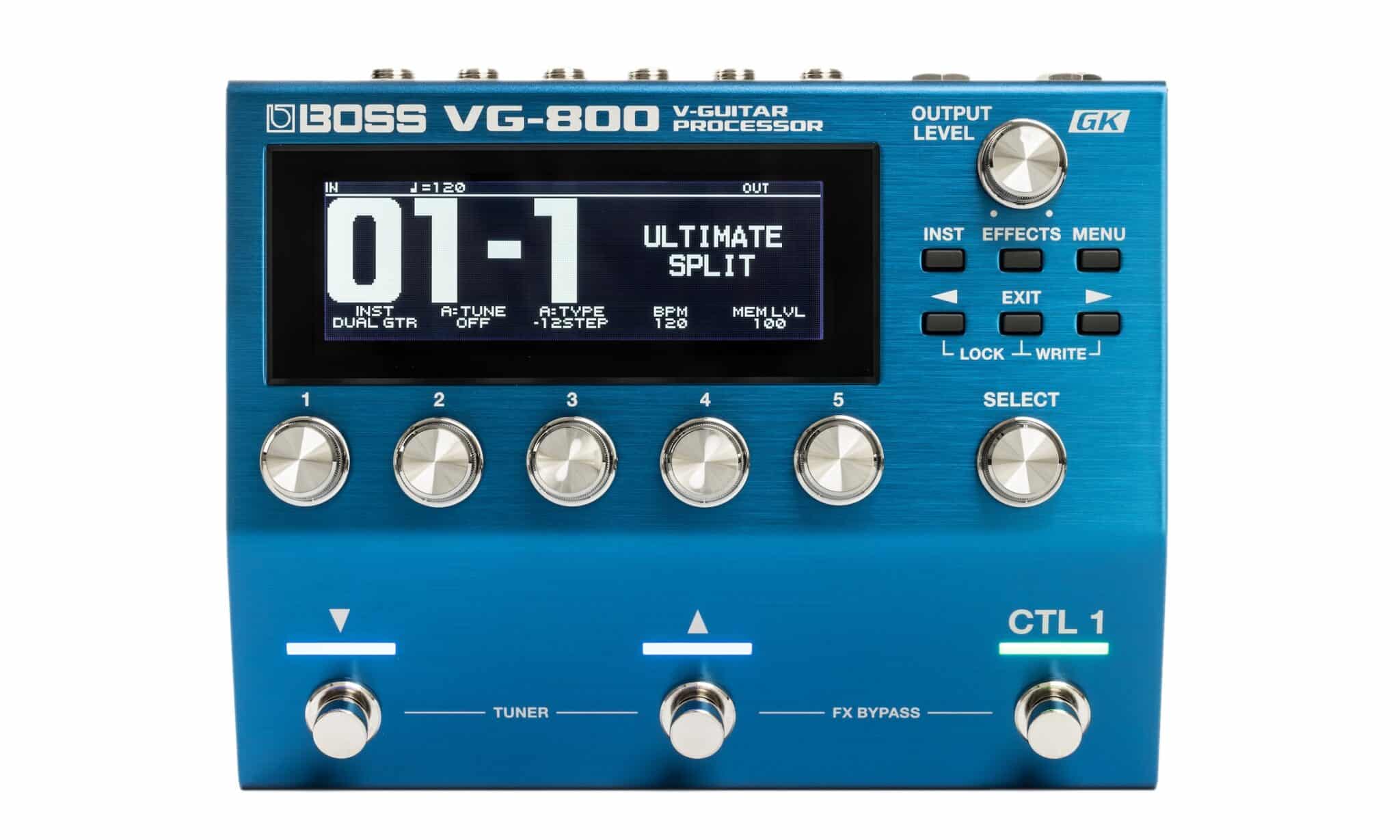 Boss VG-800 V-Guitar Processor - Recensione e Prova