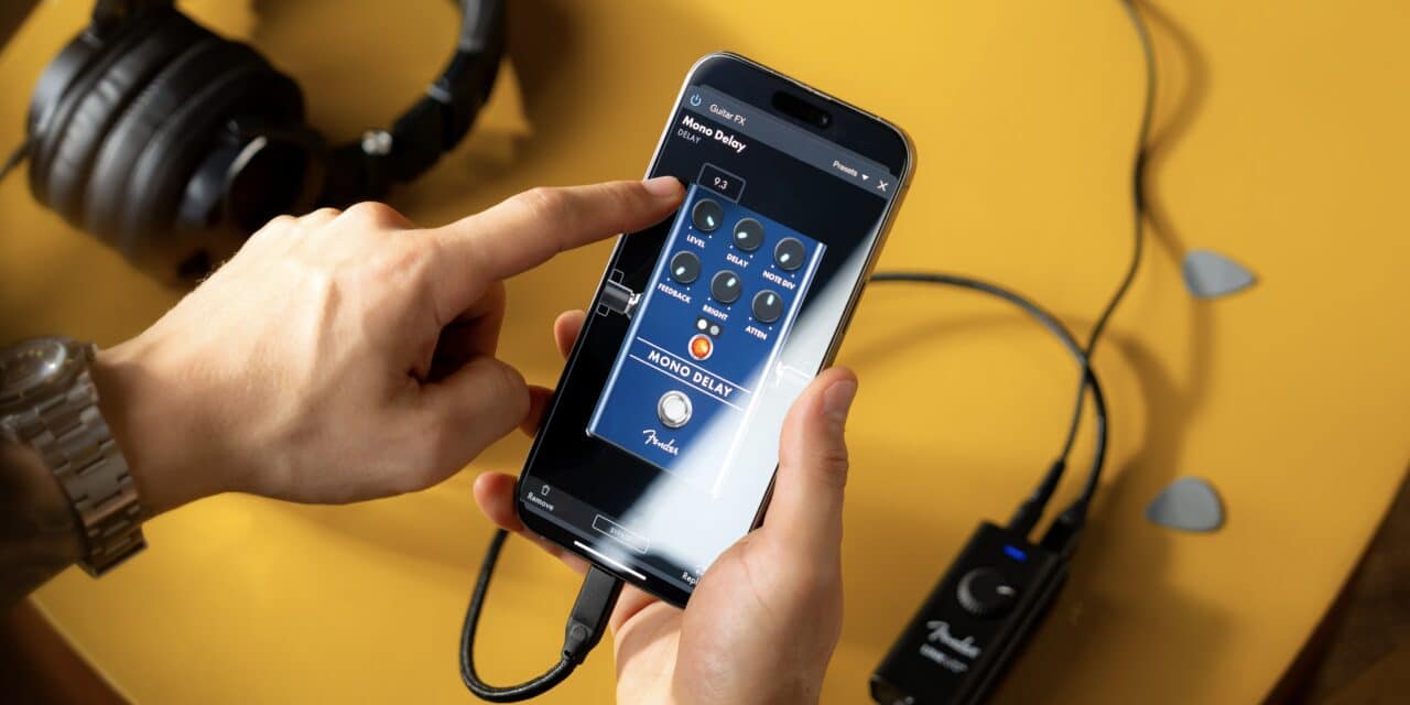 Fender Studio: la nuova app gratuita per registrare ovunque ti porti l’ispirazione