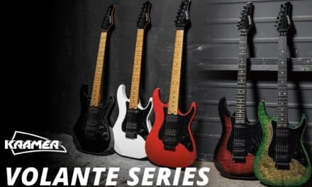Kramer lancia la serie Volante: quattro chitarre ad alte prestazioni per chitarristi moderni