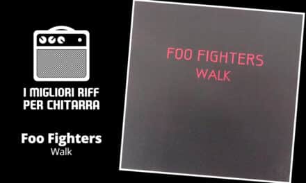 Walk intro TAB – Foo Fighters