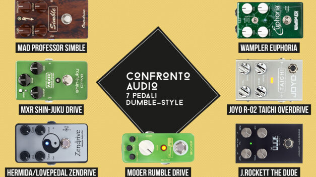 Amplificatore Dumble Overdrive Special: confronto audio di 7 pedali che riproducono il suo suono