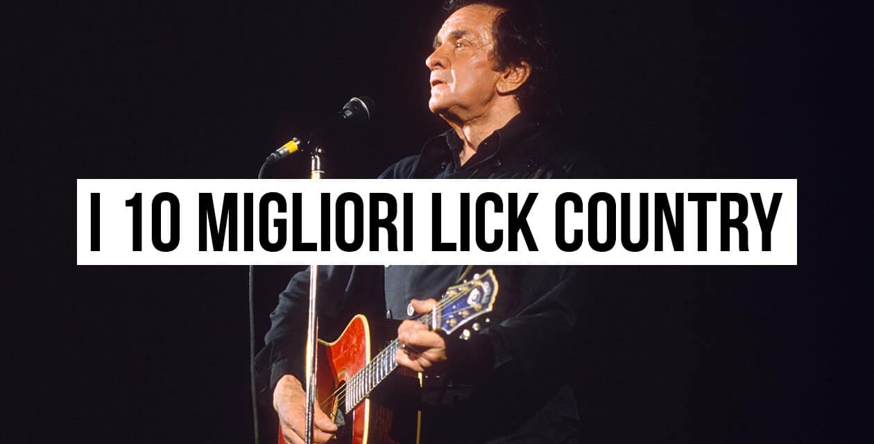 Lick chitarra country: i 10 migliori