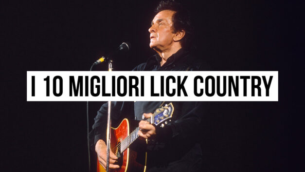 Lick chitarra country: i 10 migliori