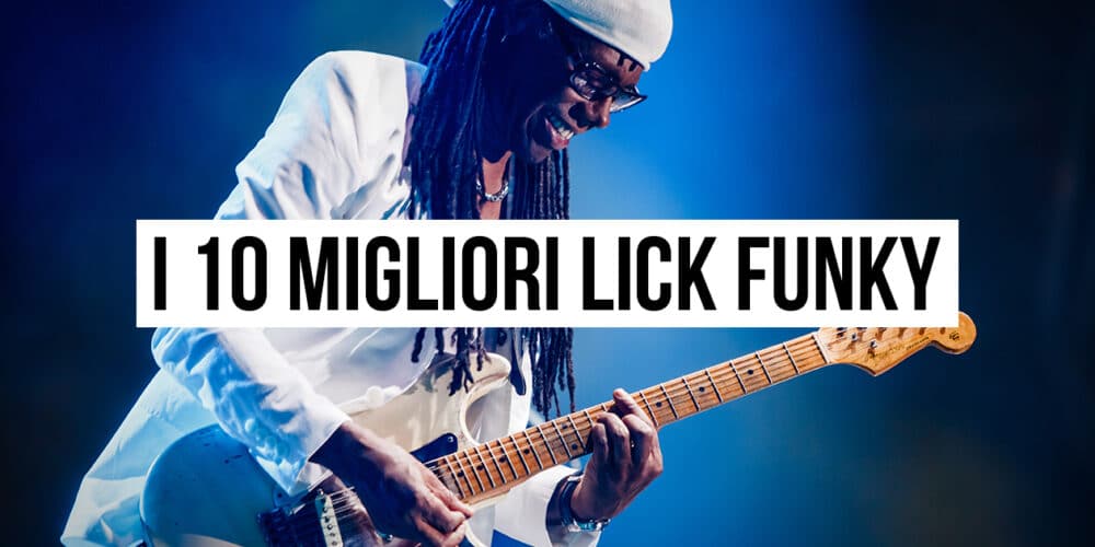 Lick chitarra funky