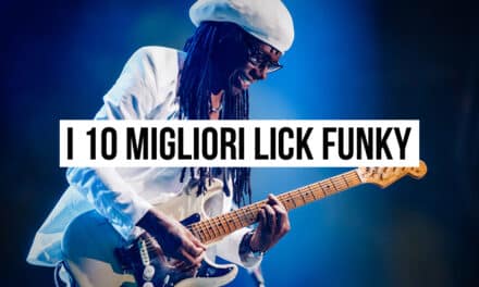 Lick chitarra funky: i 10 migliori