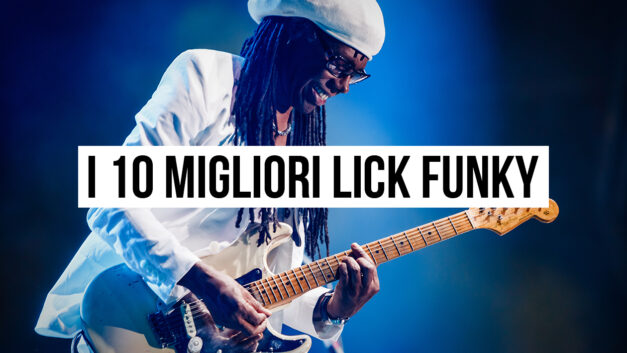 Lick chitarra funky: i 10 migliori