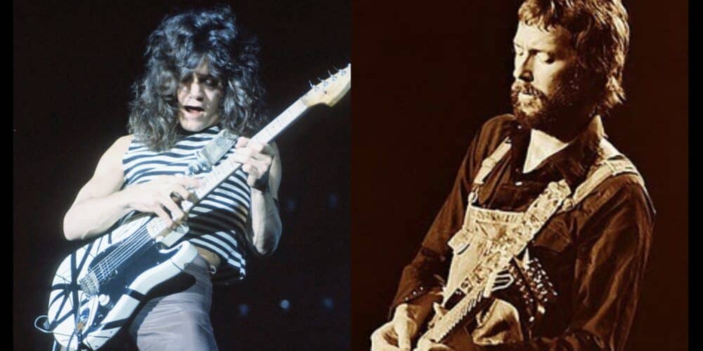 Botta e risposta Clapton-Van Halen. Scontro verbali tra Lee due star della chitarra elettrica che negli anni non se le sono mandate a dire