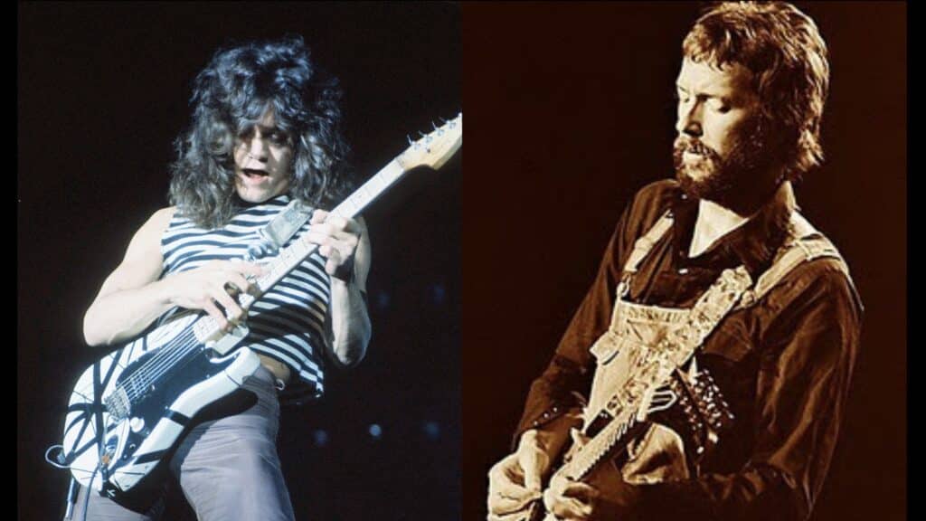 Botta e risposta Clapton-Van Halen. Scontro verbali tra Lee due star della chitarra elettrica che negli anni non se le sono mandate a dire