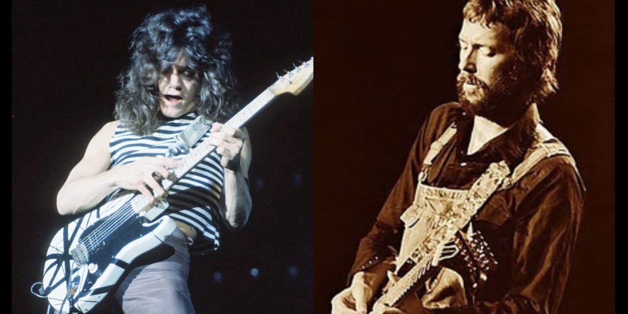 Clapton-Van Halen: lo scontro tra due visioni opposte della chitarra