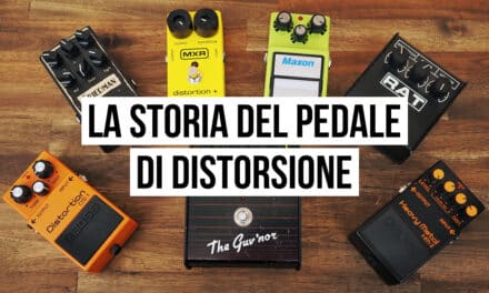 Pedale di distorsione: storia, caratteristiche e modelli classici