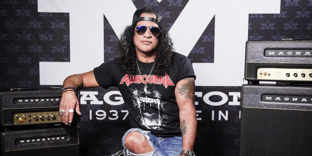 Dopo anni di collaborazione con Marshall, Slash lancia la Python Edition dei suoi nuovi amplificatori Magnatone.