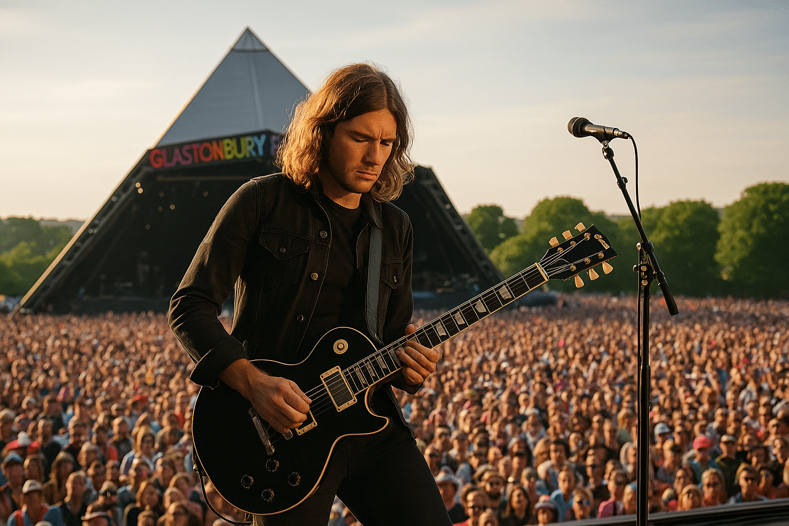 Non è ancora arrivata la fine della chitarra. Ce lo dimostra Glastonbury 2025 e il grande numero di artisti che ha sfoggiato una 6.