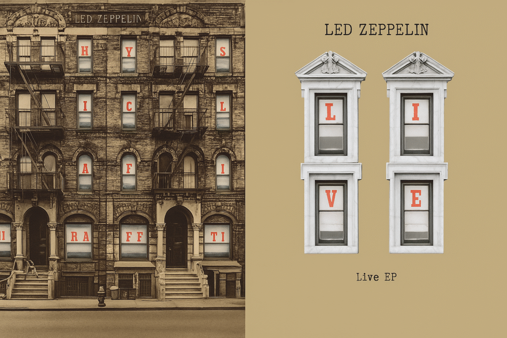 Per i 50 anni di Physical Graffiti i Led Zeppelin annunciano un nuovo EP livw disponibile da settembre in tutti i formati.