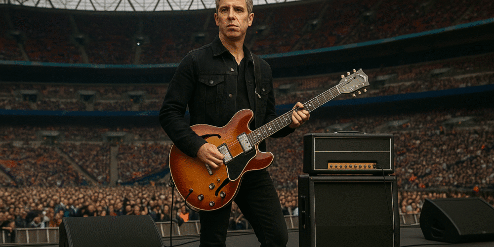 Vieni a scoprire i pedali e gli amplificatori usati da Noel Gallagher nel nuovo tour di reunion degli Oasis.