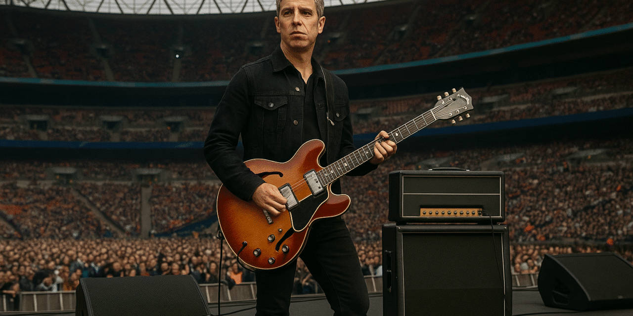 Noel Gallagher svela la pedaliera usata per il tour di reunion degli Oasis