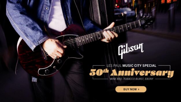 Gibson festeggia 50 anni a Nashville con una chitarra celebrativa