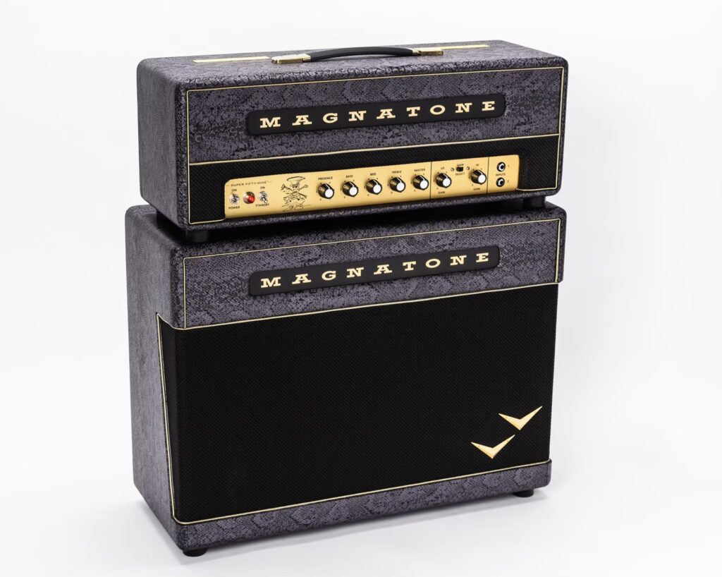 Dopo anni di collaborazione con Marshall, Slash lancia la Python Edition dei suoi nuovi amplificatori Magnatone.