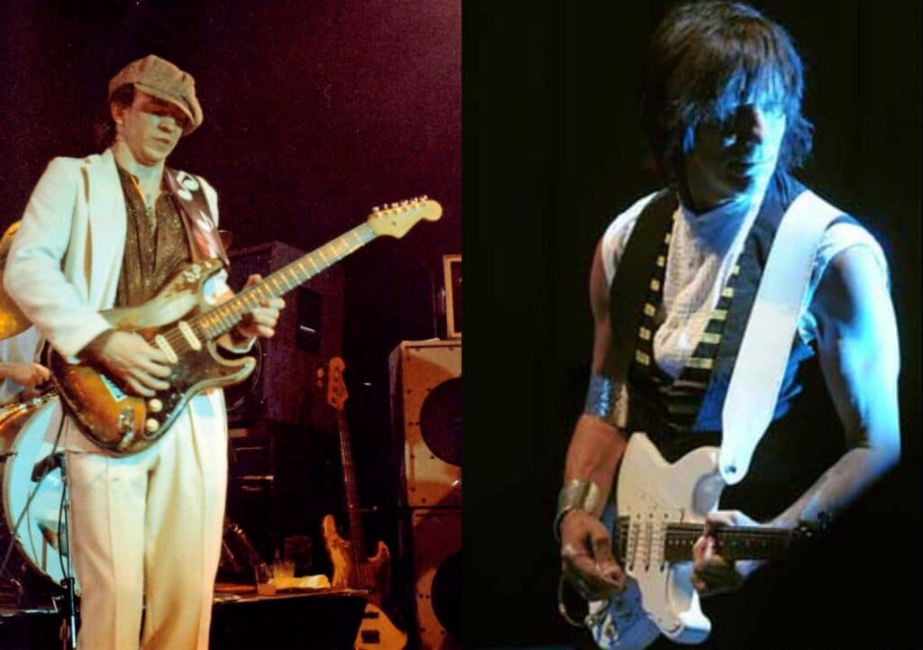Due leggende della chitarra, Jeff e Stevie Ray, a confronto lasciano emergere  il loro amore per Jimi hendrix.