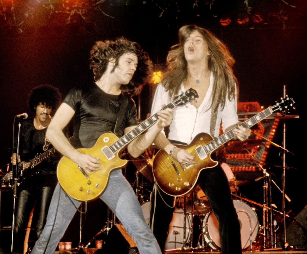 I Thin Lizzy hanno avuto numerosi chitarristi tra cui Gary Moore e Scott Gorham tra cui è nato un rapporto di amore e odio. Ecco perché...