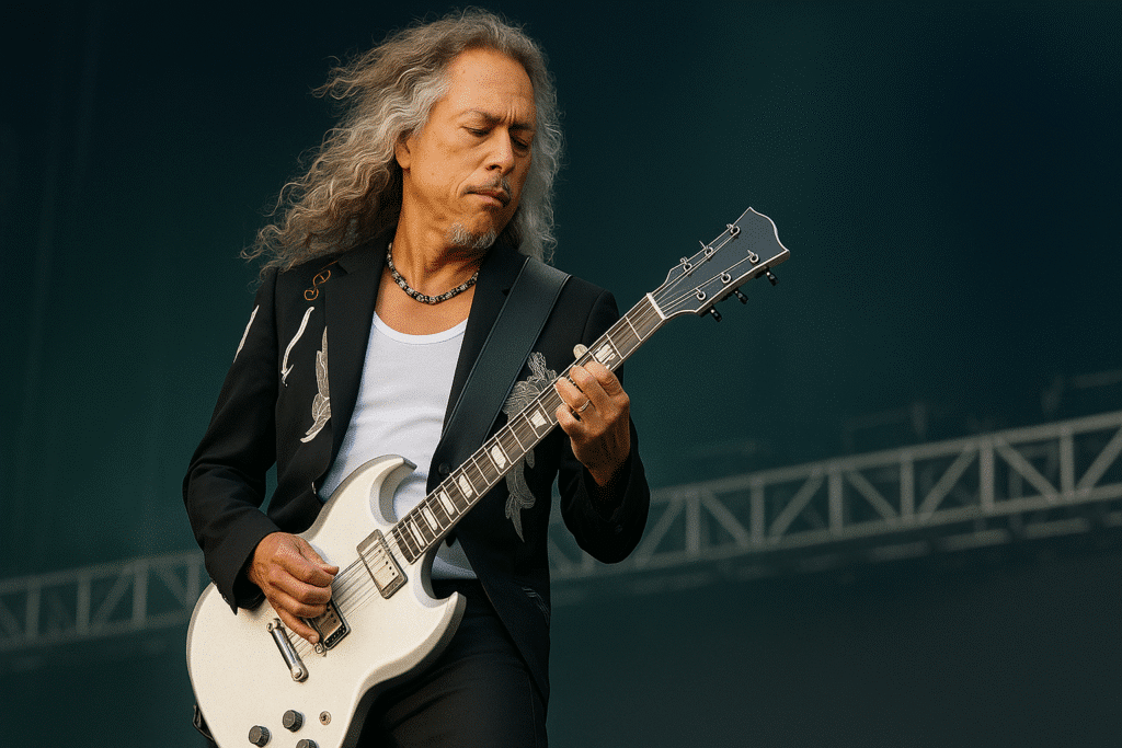 Il CEO Gibson realizza una chitarra unica per Kirk Hammett e la notte dei Black Sabbath che verrà messa all'asta per beneficenza.
