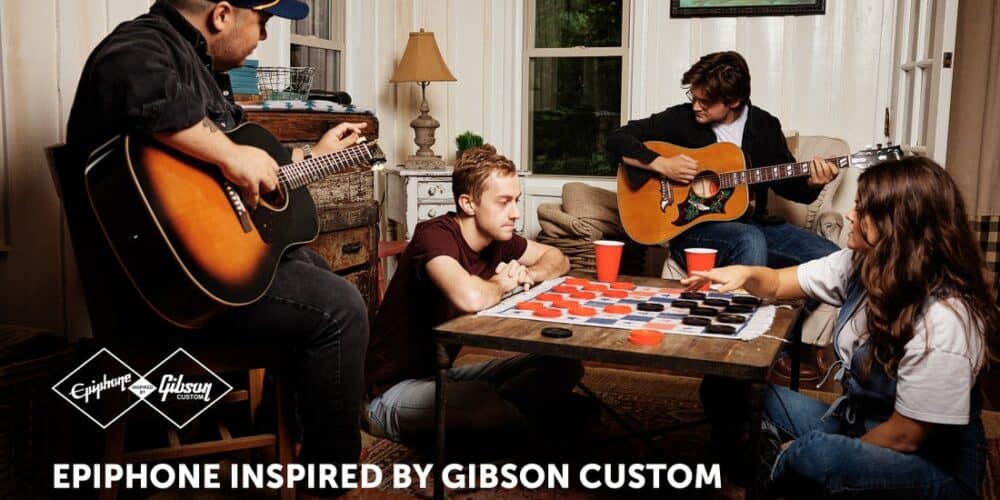 Si allarga la serie Inspired by Gibson Custom di Epiphone. Arrivano sei nuovi modelli di chitarre acustiche tutti da scoprire