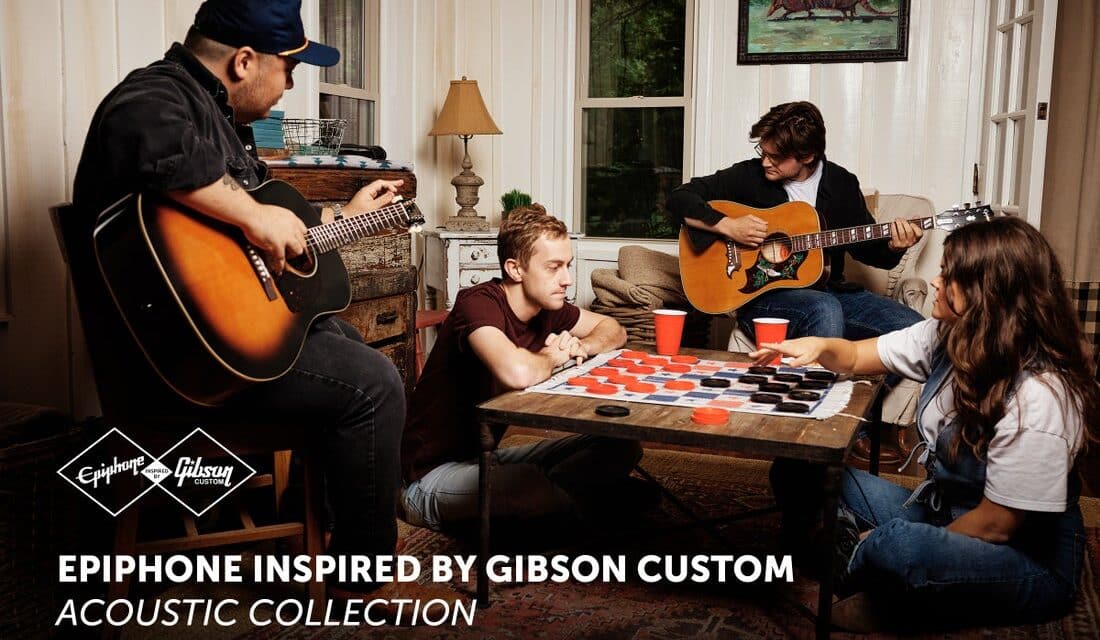 Epiphone Inspired by Gibson Custom Acoustic, sei nuovi modelli