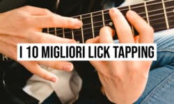 Lick chitarra tapping