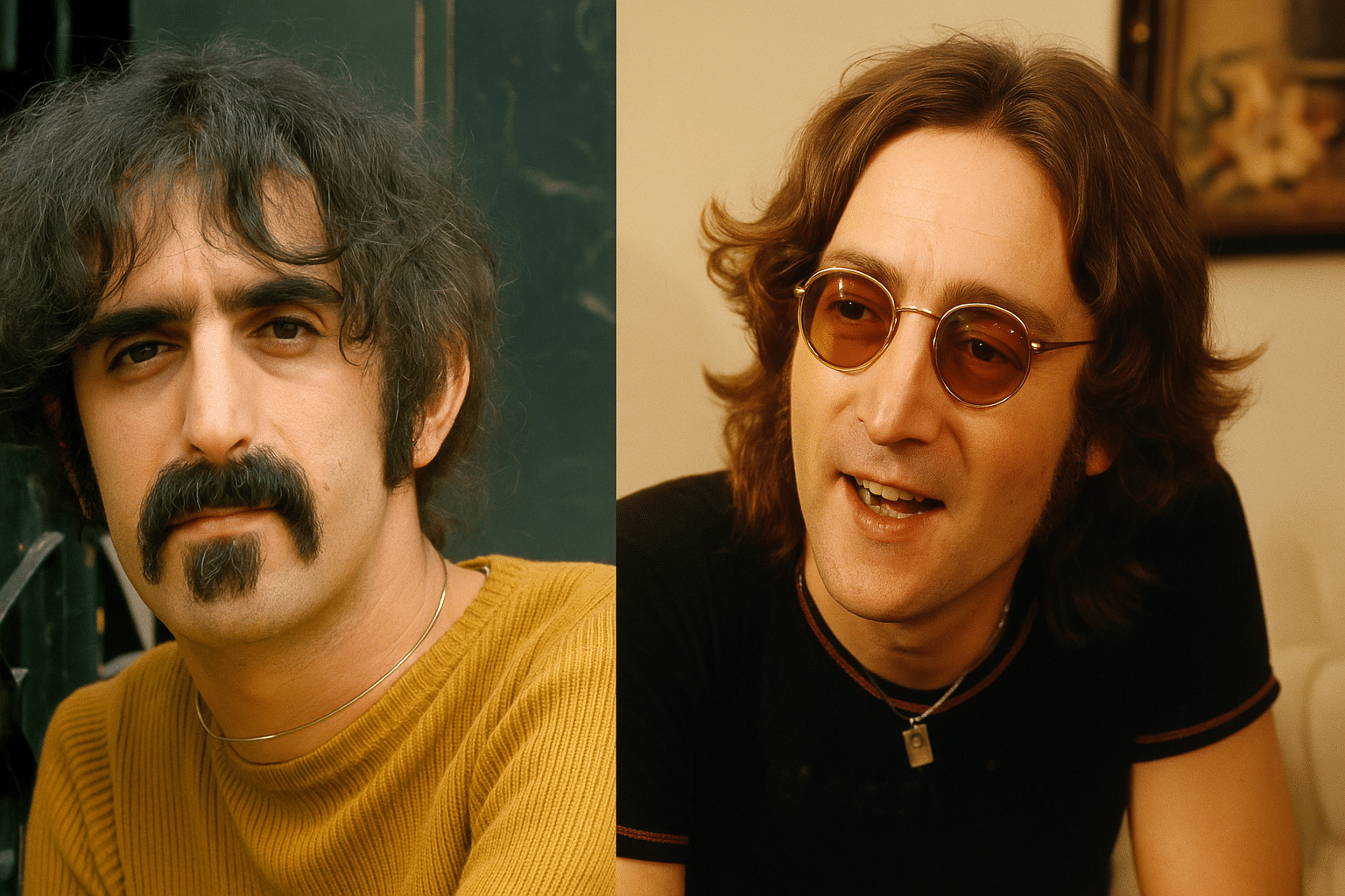 Nel 1971 Frank Zappa e John Lennon hanno calcato lo stesso palco e dopo quella collaborazione una canzone è stata rubata a Frank Zappa.