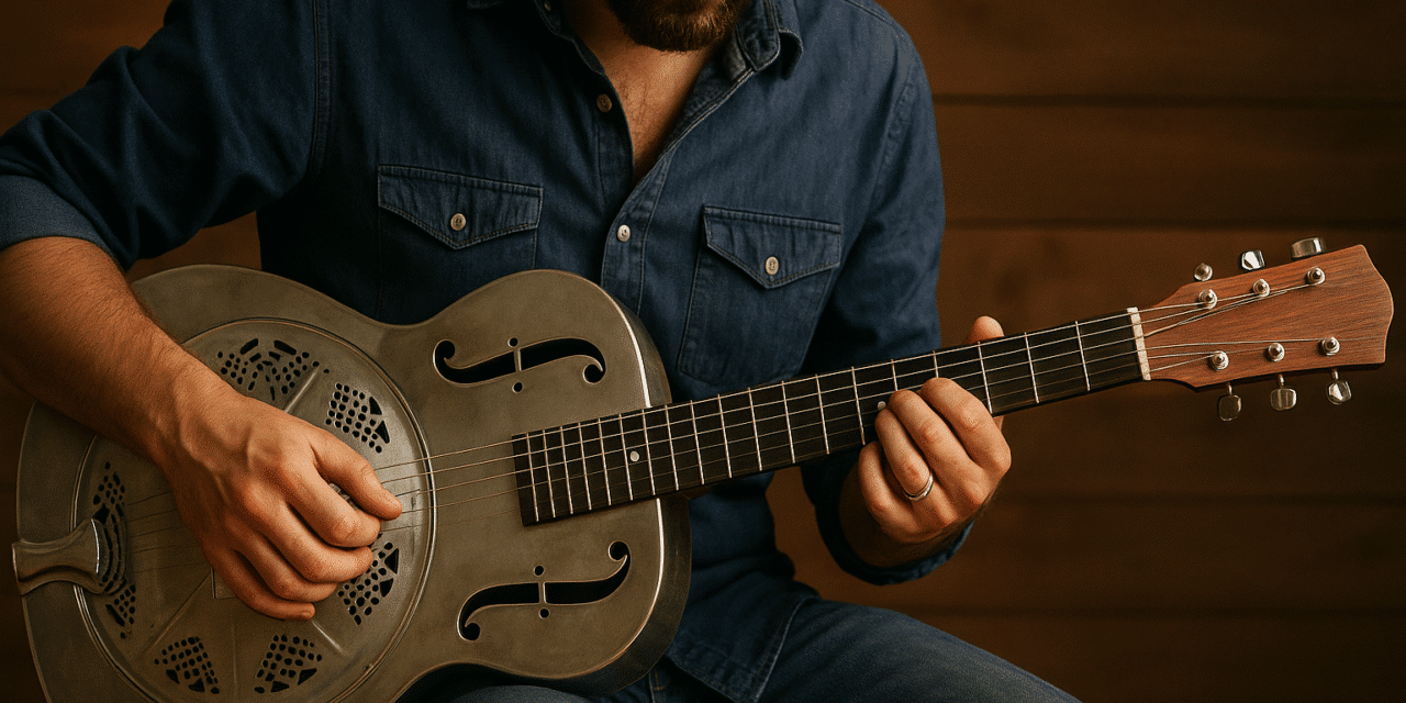Chitarra resofonica: cos’è, come funziona e come si suona