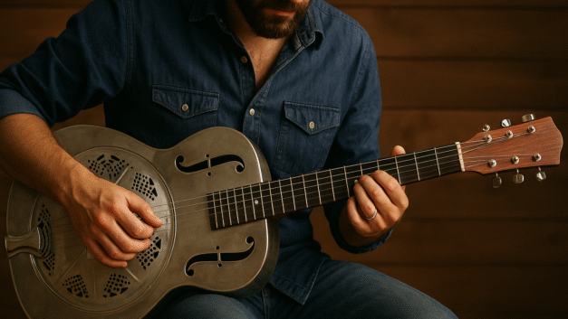 Chitarra resofonica: cos’è, come funziona e come si suona